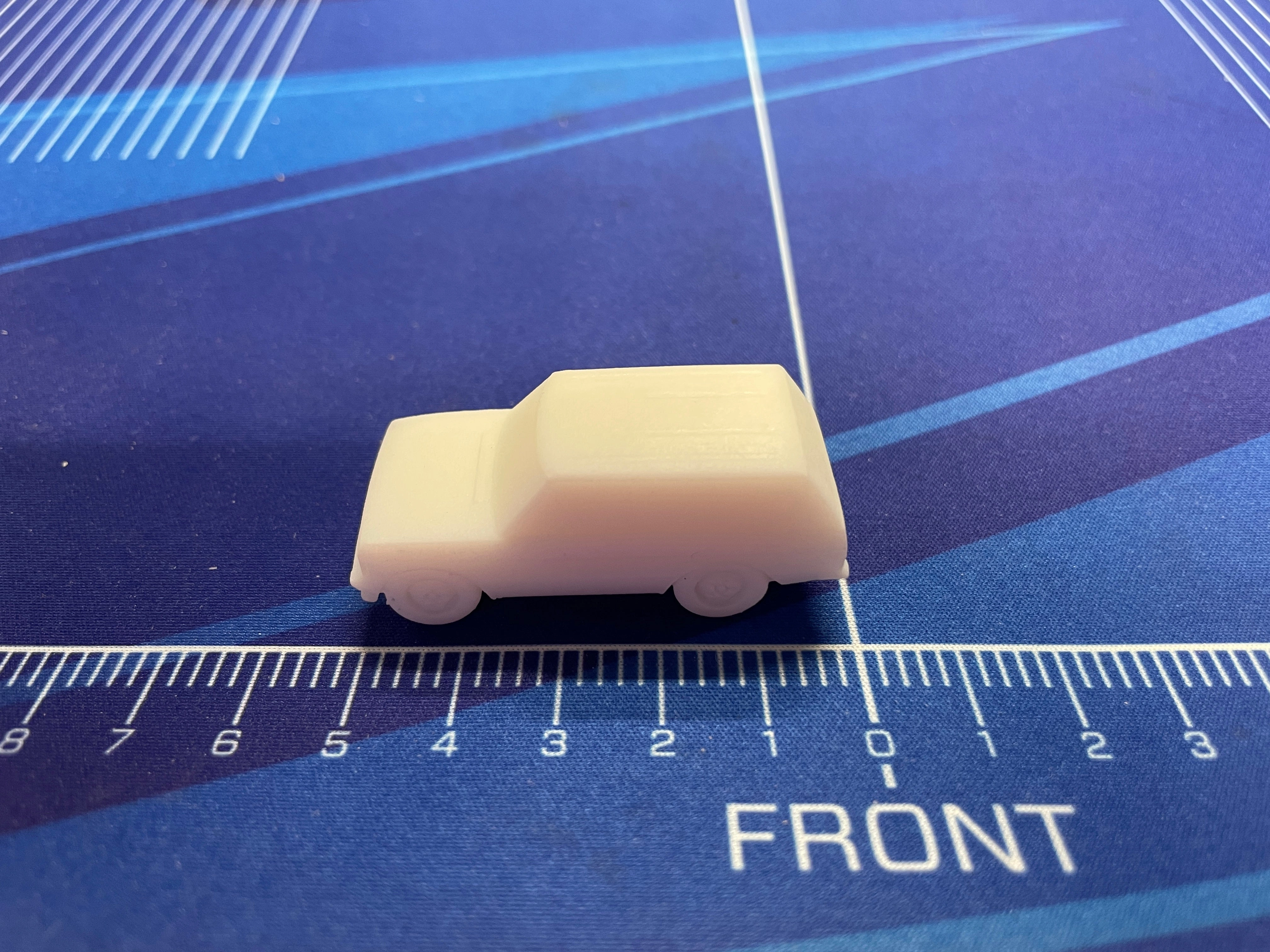 Rover Classic Reigns Supreme 1/100 Scale 3D Printed Masterpiece Ready To Roll