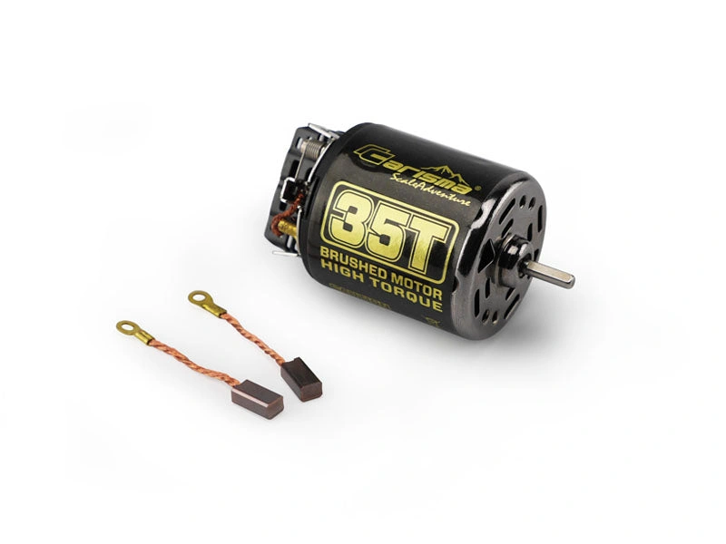Brute Force Brushed Motor: 35T Torque Beast! Rebuildable Powerhouse, CSA Certified!
